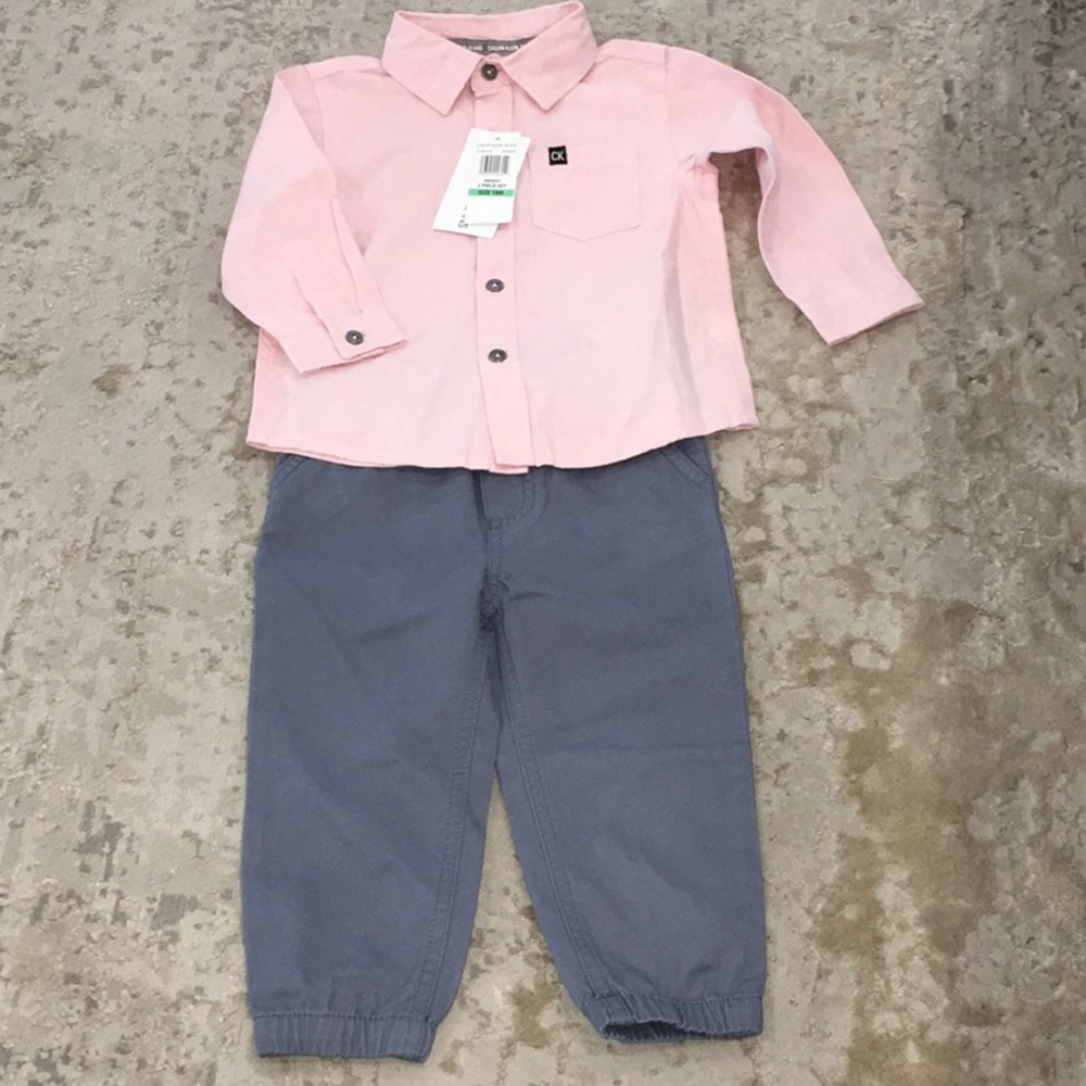 Boys Calvin Klein set